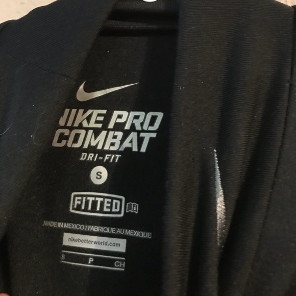Size S Men’s Black Nike Athletic Performance Shirt - Picture 2 of 5